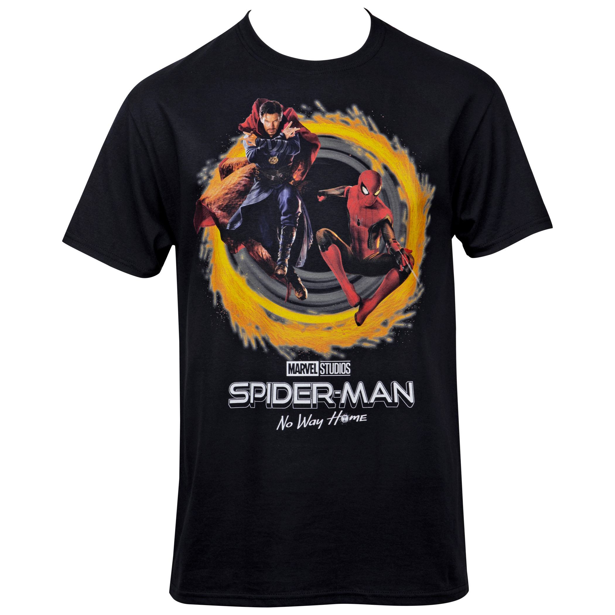 Spider-Man No Way Home Movie Dr. Strange Portal Team Up T-Shirt